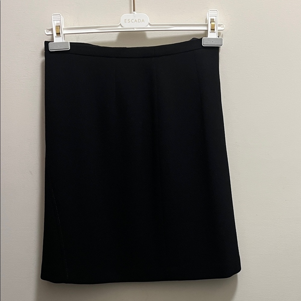 Escada Classic Black Pencil Skirt